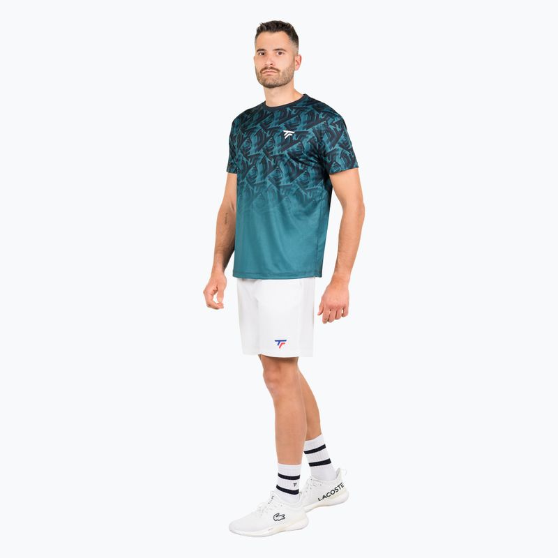 Pánské tenisové tričko Tecnifibre X-Loop Tee teal 2