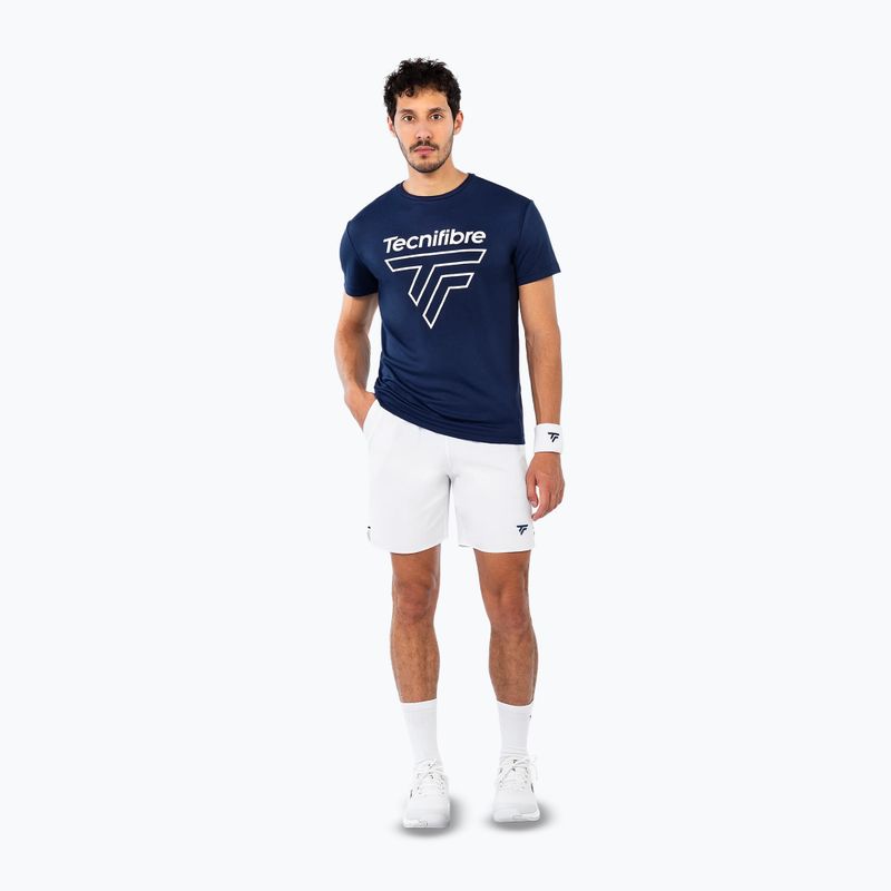 Pánské tenisové tričko Tecnifibre Team Corpo Tee navy blue 2