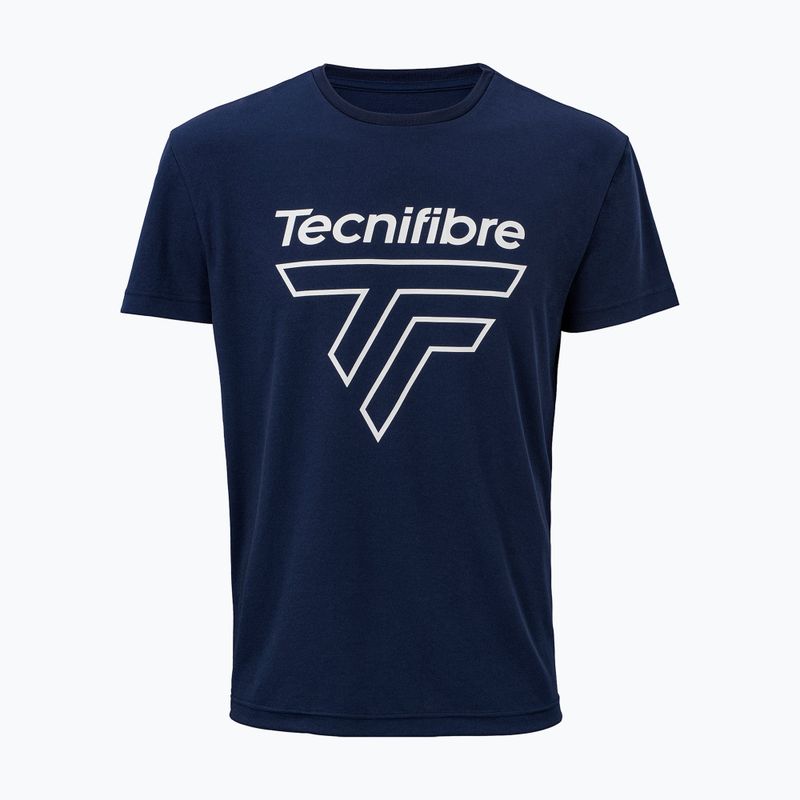 Pánské tenisové tričko Tecnifibre Team Corpo Tee navy blue 3