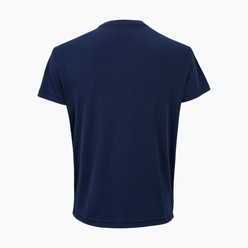 Pánské tenisové tričko Tecnifibre Team Corpo Tee navy blue 4