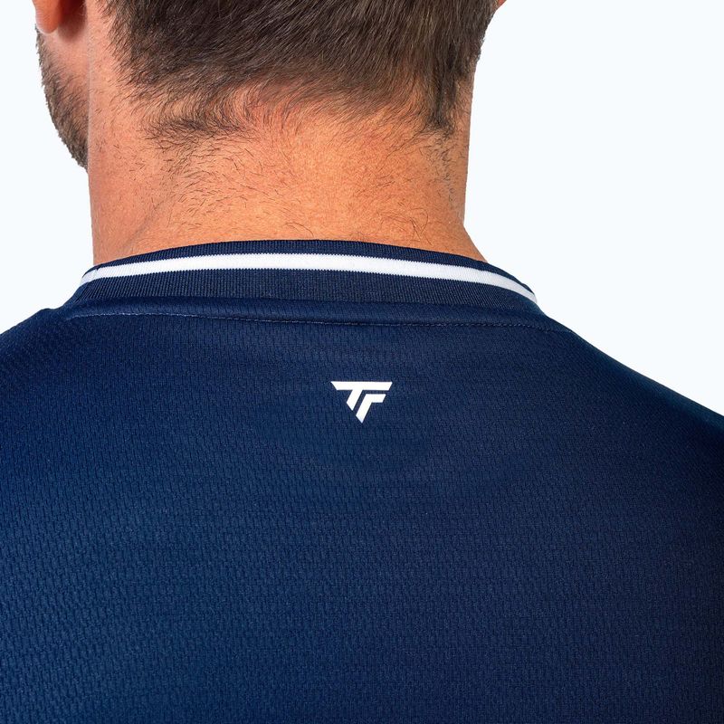 Pánské tenisové tričko Tecnifibre Team Tech marine 3