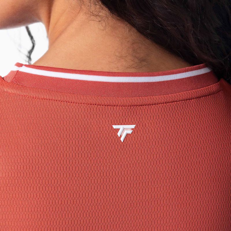Dámské tenisové tričko Tecnifibre Team Tech terracotta 3