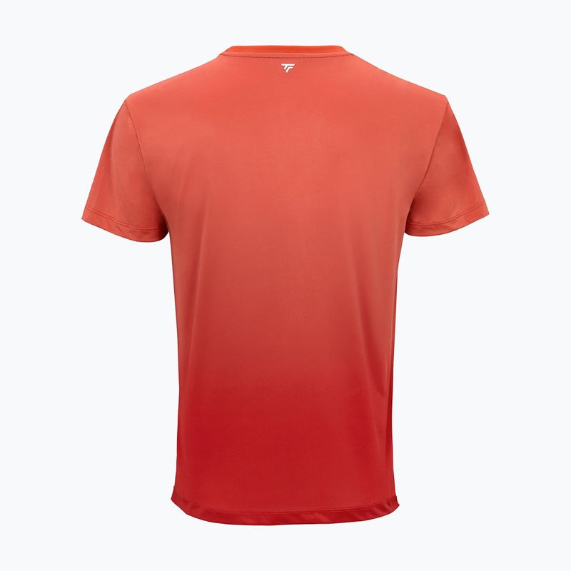 Pánské tenisové tričko Tecnifibre Team X-Loop terracotta 5