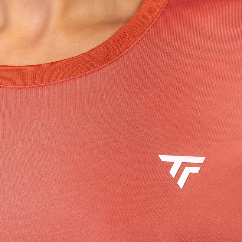 Dámské tenisové tričko Tecnifibre Team X-Loop terracotta 3