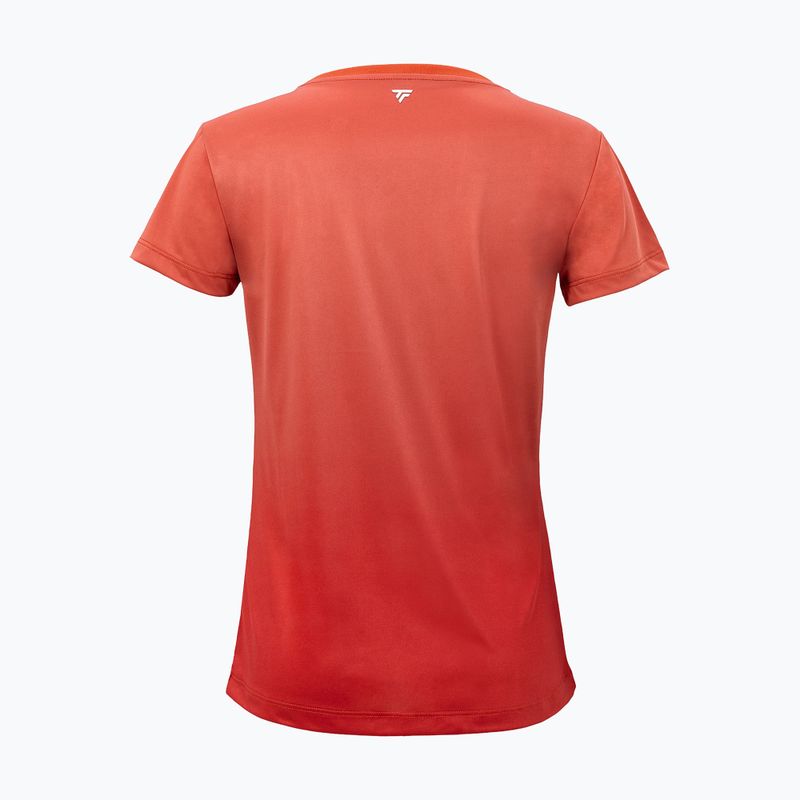 Dámské tenisové tričko Tecnifibre Team X-Loop terracotta 5