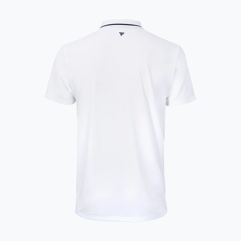 Pánské tenisové polo tričko Tecnifibre Team Tech Polo white 5