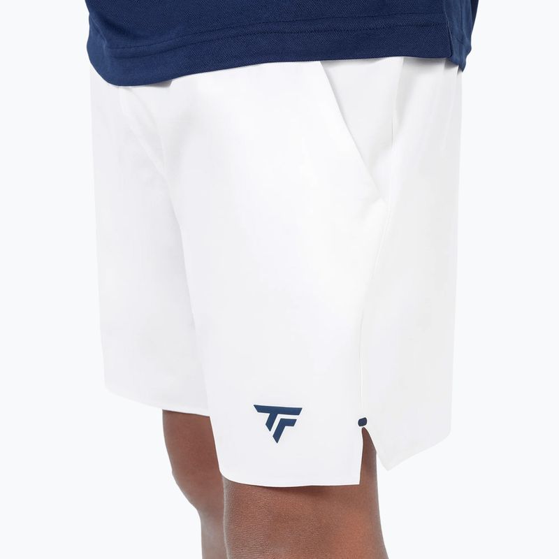 Pánské tenisové šortky Tecnifibre Team Stretch Short white 3