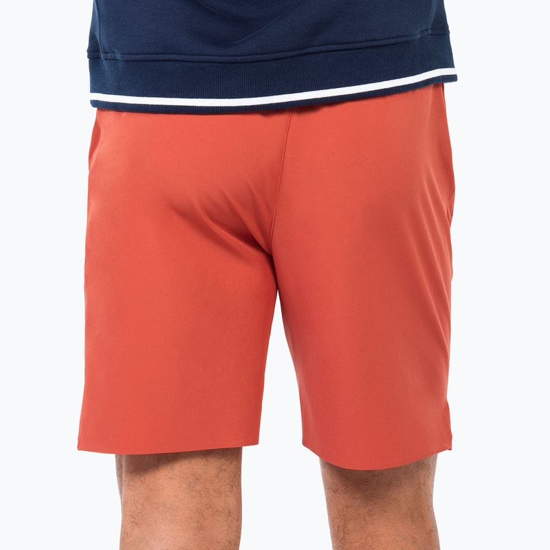 Pánské tenisové šortky Tecnifibre Team Stretch Short terracotta 2