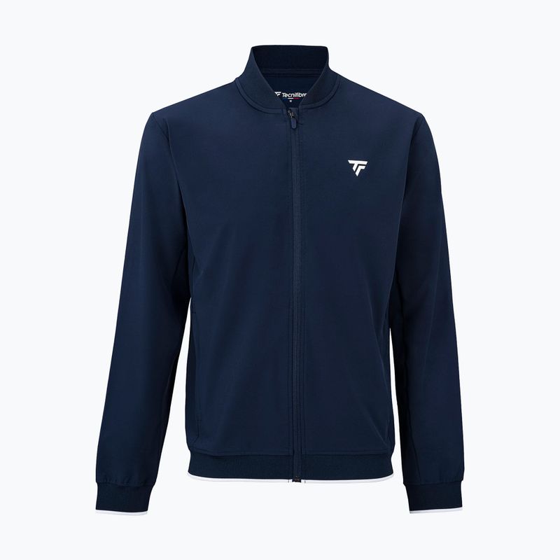 Pánská tenisová mikina Tecnifibre Team Light Jacket navy blue 4
