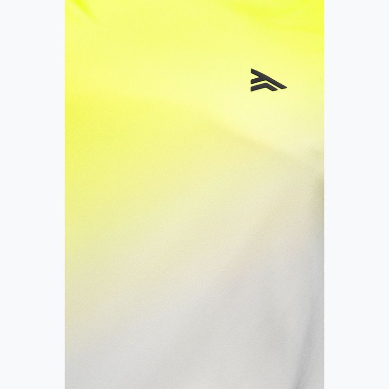 Pánské tenisové tričko Tecnifibre X-Loop Tee white/yellow 6