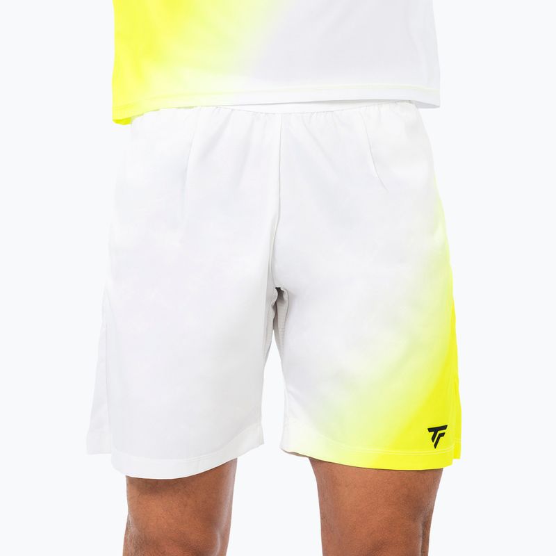 Pánské tenisové šortky Tecnifibre X-Loop white/yellow 3