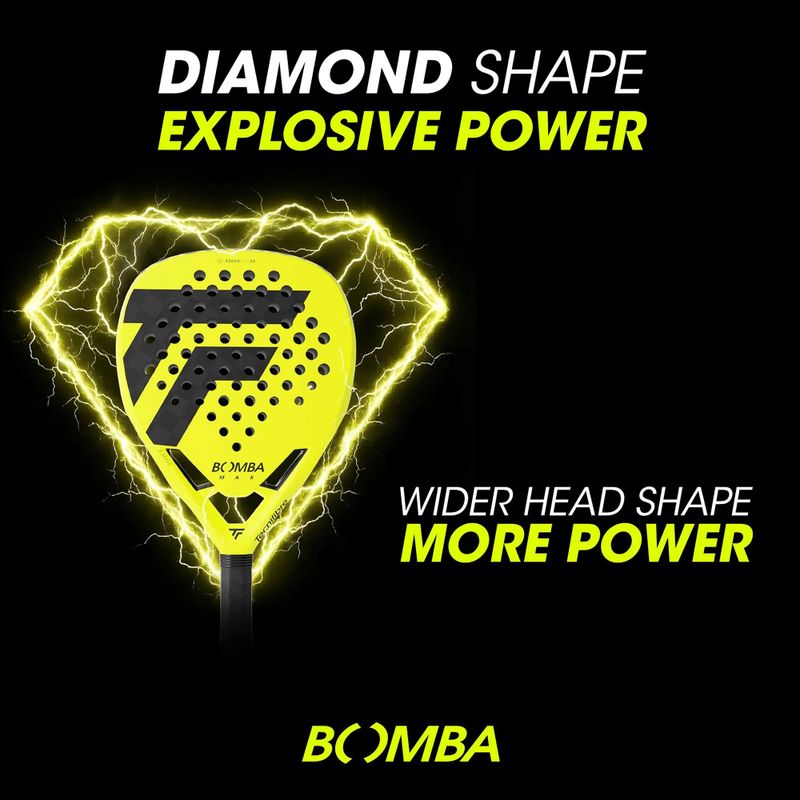 Pálka na padel Tecnifibre Max Bomb 9