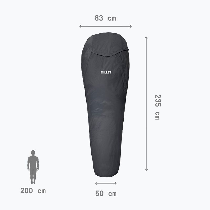Bivakovací pytel Millet Bivy Bag asphalt 5
