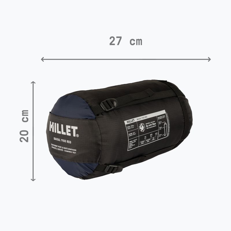 Spací pytel Millet Baikal 1100 Regular saphir 5