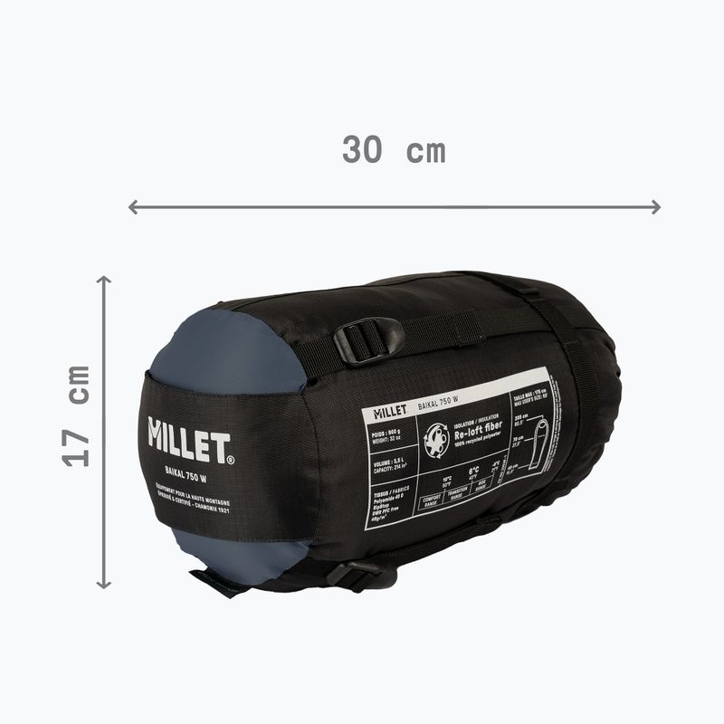 Dámský spací pytel Millet Baikal 750 saphir 5