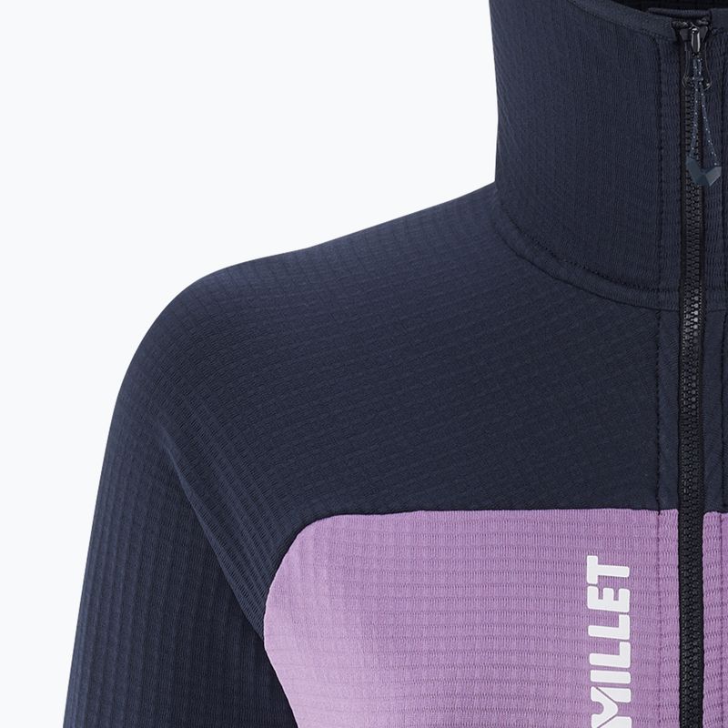 Dámská mikina  Millet Fusion Grid Hoodie vibrant violet/saphir 2