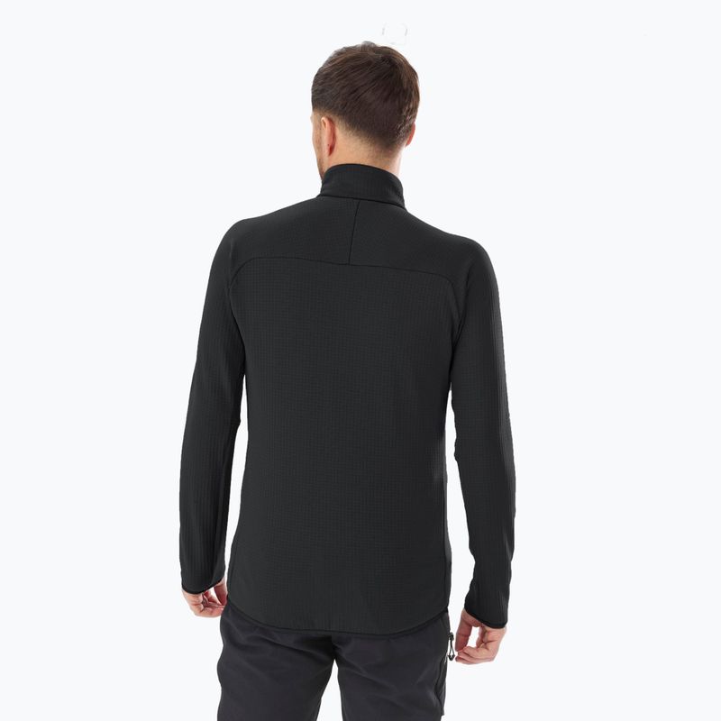 Pánská mikina Millet Fusion Grid black/noir 3