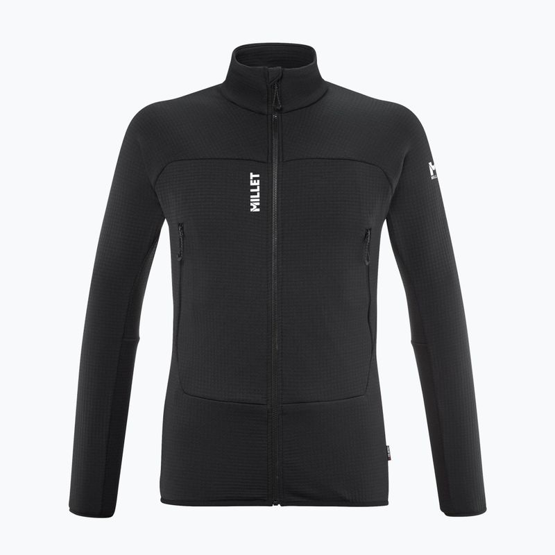 Pánská mikina Millet Fusion Grid black/noir 6