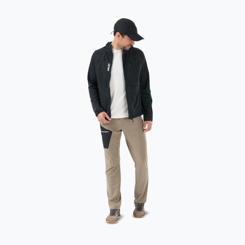 Pánská trekingová mikina Millet Lokka Hoodie III black 2