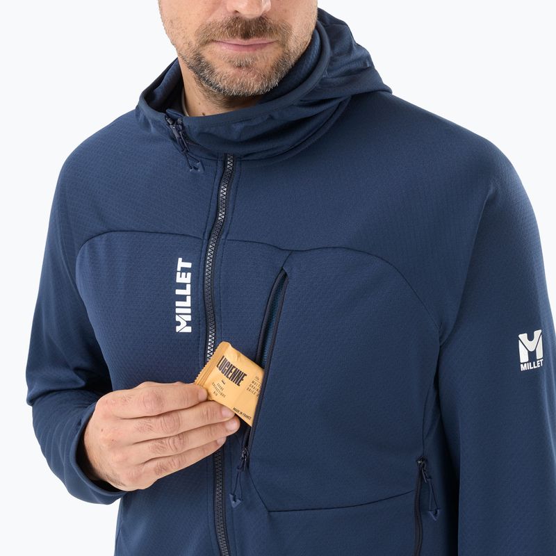 Pánská trekingová mikina Millet Lokka Hoodie III sapphire 5