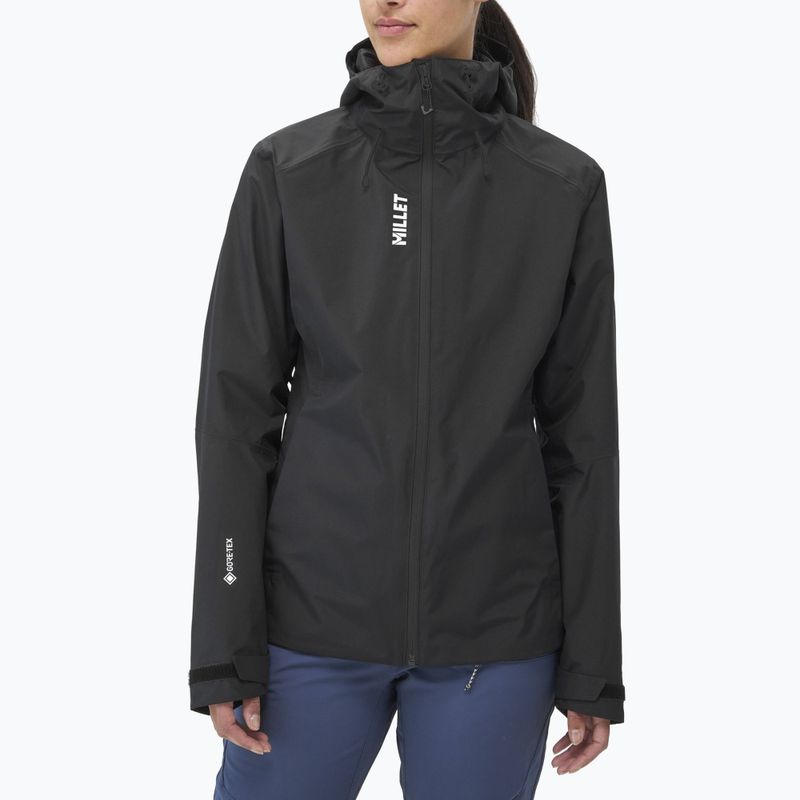 Dámská bunda do deště Millet Seneca GTX 2L black/ noir