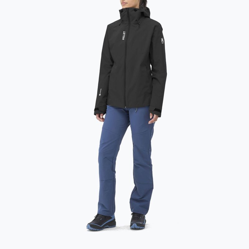 Dámská bunda do deště Millet Seneca GTX 2L black/ noir 2