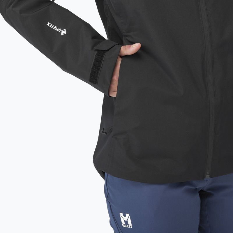 Dámská bunda do deště Millet Seneca GTX 2L black/ noir 6