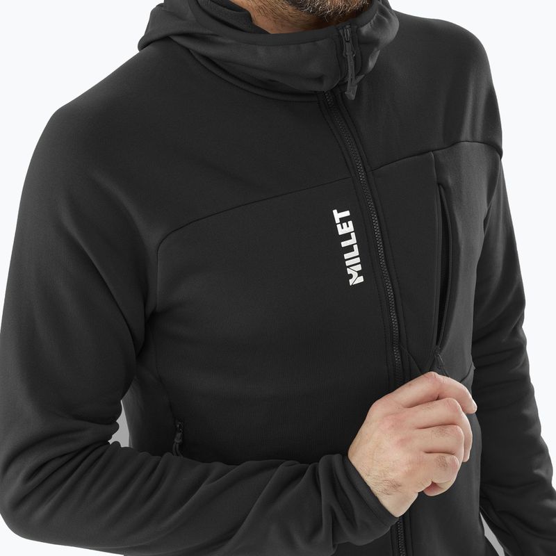 Pánská mikina Millet Seneca Fleece Hoodie black 4