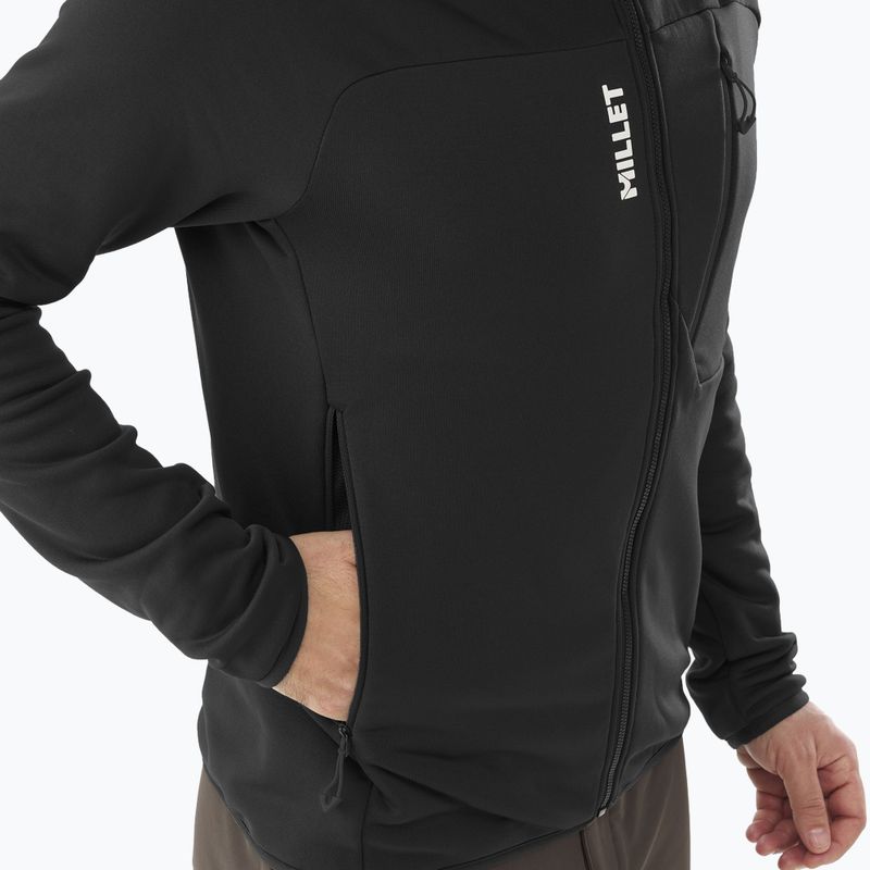 Pánská mikina Millet Seneca Fleece Hoodie black 5