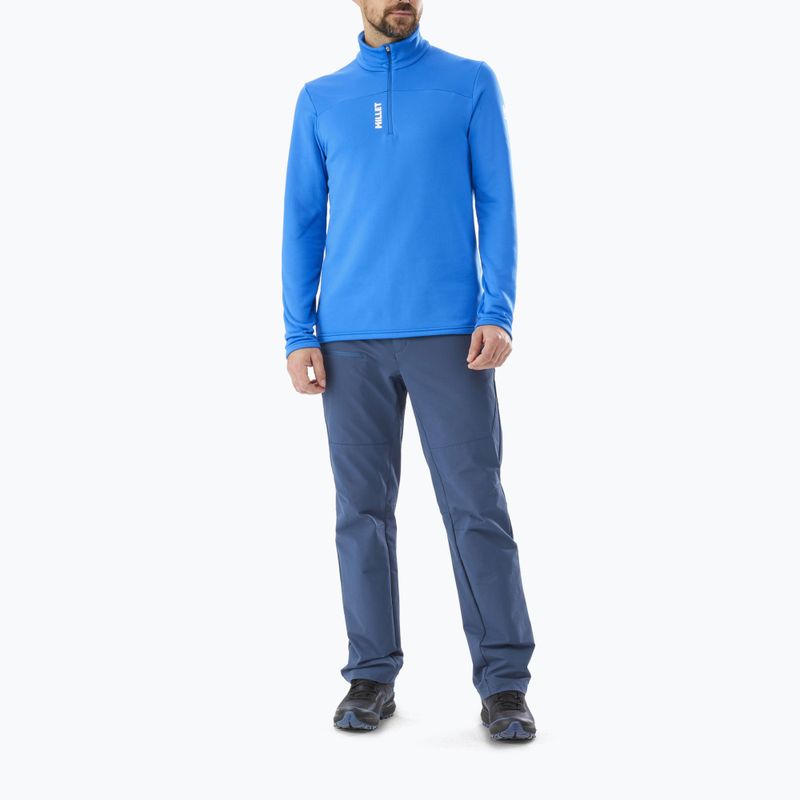 Pánská mikina Millet Seneca Fleece Po icon blue 2