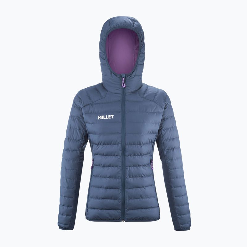 Dámská zateplená bunda Millet Fitz Roy Warm Hoodie dark denim 7