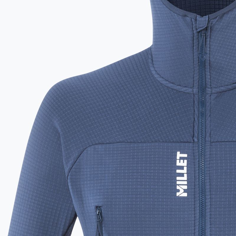 Pánská mikina Millet Fusion Grid Hoodie dark denim 6