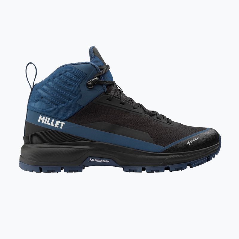 Pánské trekové boty Millet Wanaka Mid GTX black/ dark denim 2