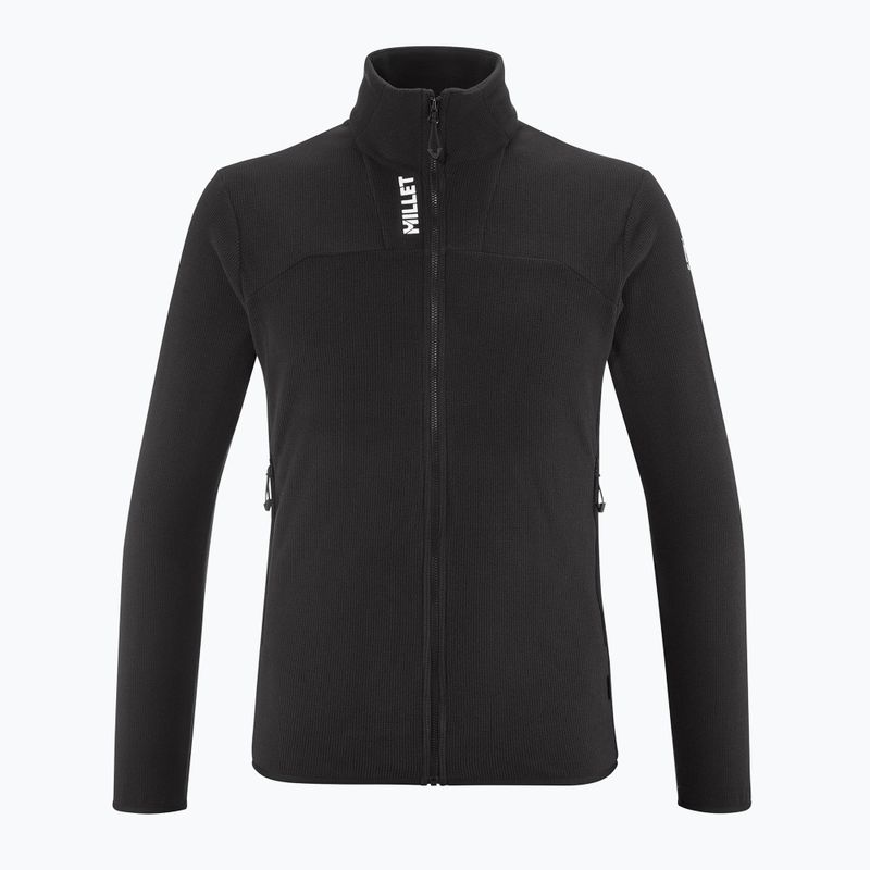Pánská fleecová mikina Millet Ubic Lightgrid black 6
