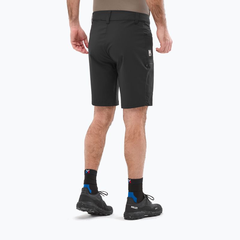 Pánské trekové šortky Millet Ubic Stretch black 3