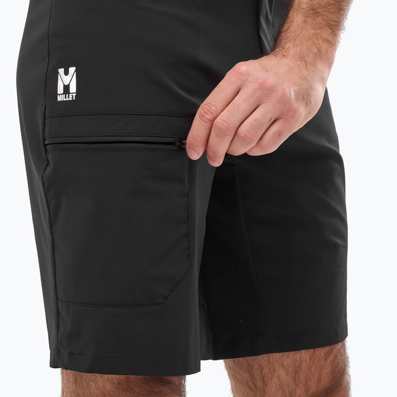 Pánské trekové šortky Millet Ubic Stretch black 4