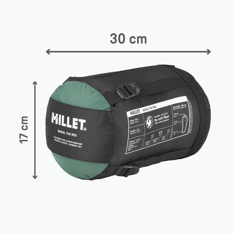 Spací pytel pravý Millet Baikal 750 Regular bottle 5