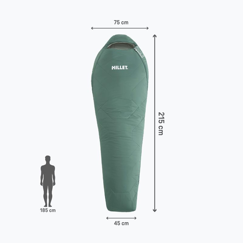 Spací pytel Millet Baikal 750 Regular bottle 4