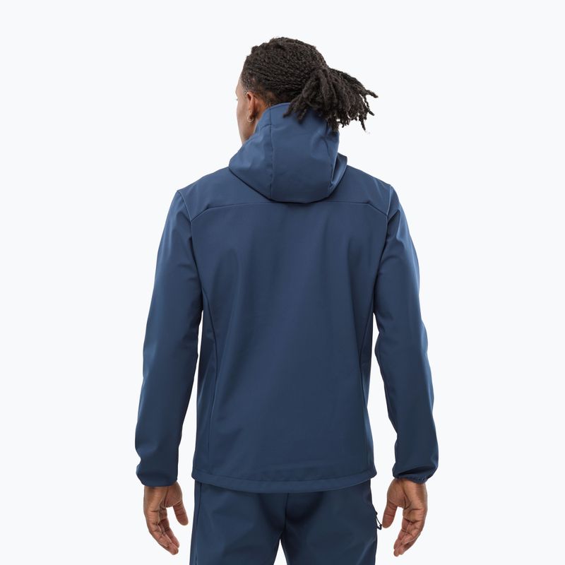Pánská softshellová bunda Millet Seneca Shield Hoodie saphir 3