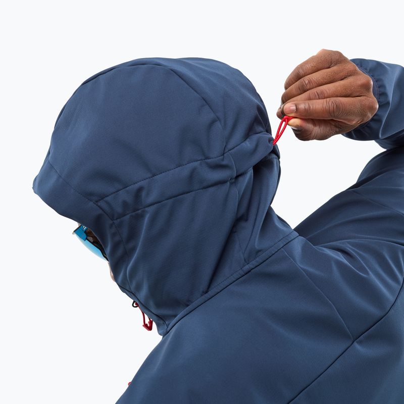 Pánská softshellová bunda Millet Seneca Shield Hoodie saphir 6
