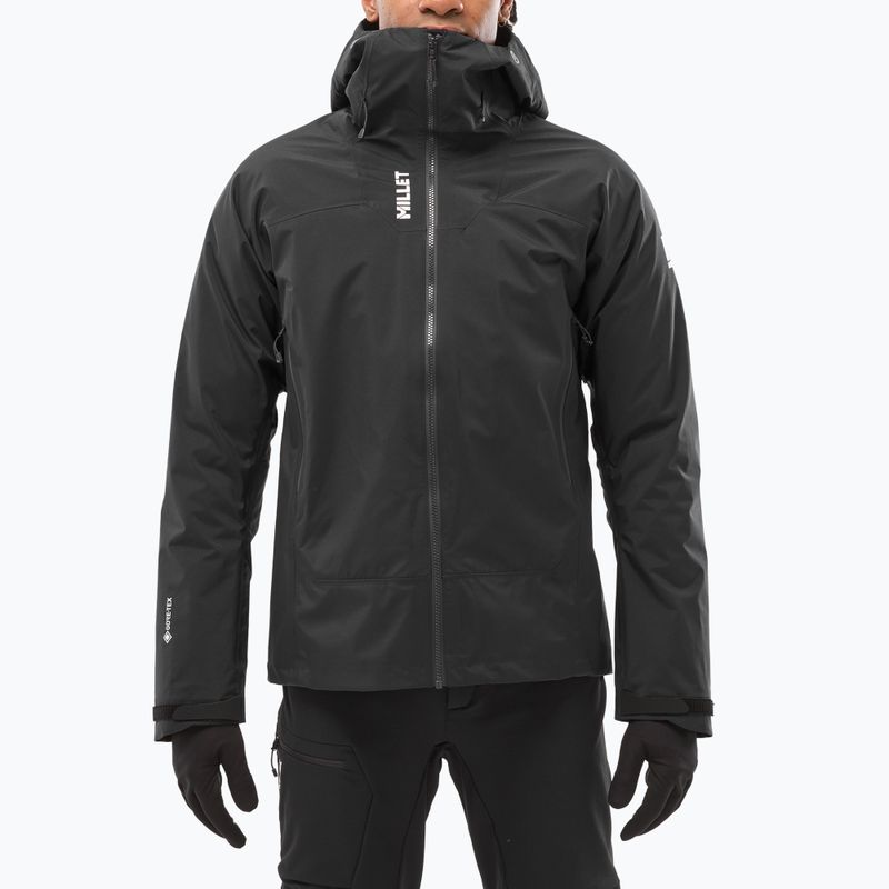 Pánská nepromokavá bunda Millet Kamet Gore-Tex Jacket black
