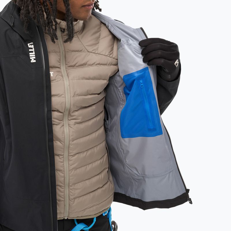 Pánská nepromokavá bunda Millet Kamet Gore-Tex Jacket black 6