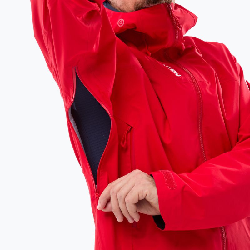 Pánská nepromokavá bunda Millet Kamet Gore-Tex red 7