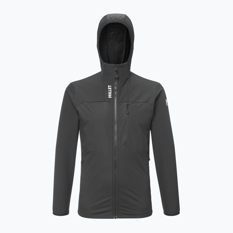 Pánská hybridní bunda Millet Seneca Hybrid Hoodie Softshell black 6