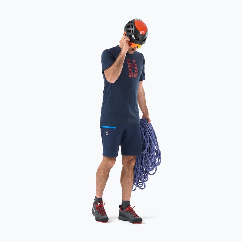 Pánské šortky Milet Trilogy Icon Cordura saphir 2