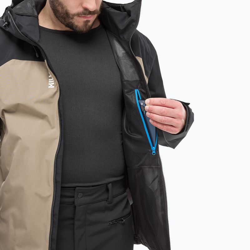 Pánská nepromokavá bunda Millet Seneca GTX 2L dorite/black 10