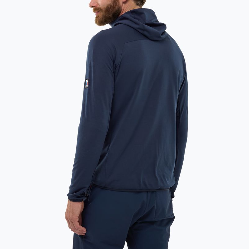 Pánská fleecová mikina Millet Trilogy Icon Lightgrid Hoodie saphir 3