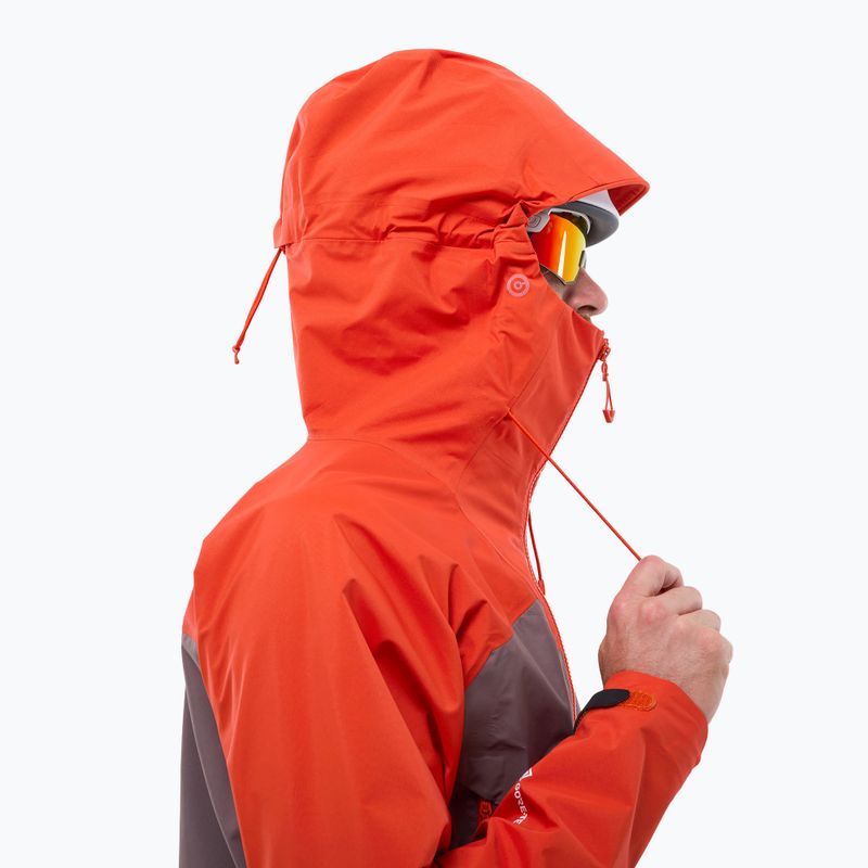 Pánská nepromokavá bunda Millet Kamet Gore-Tex Jacket paprika/pepper 4
