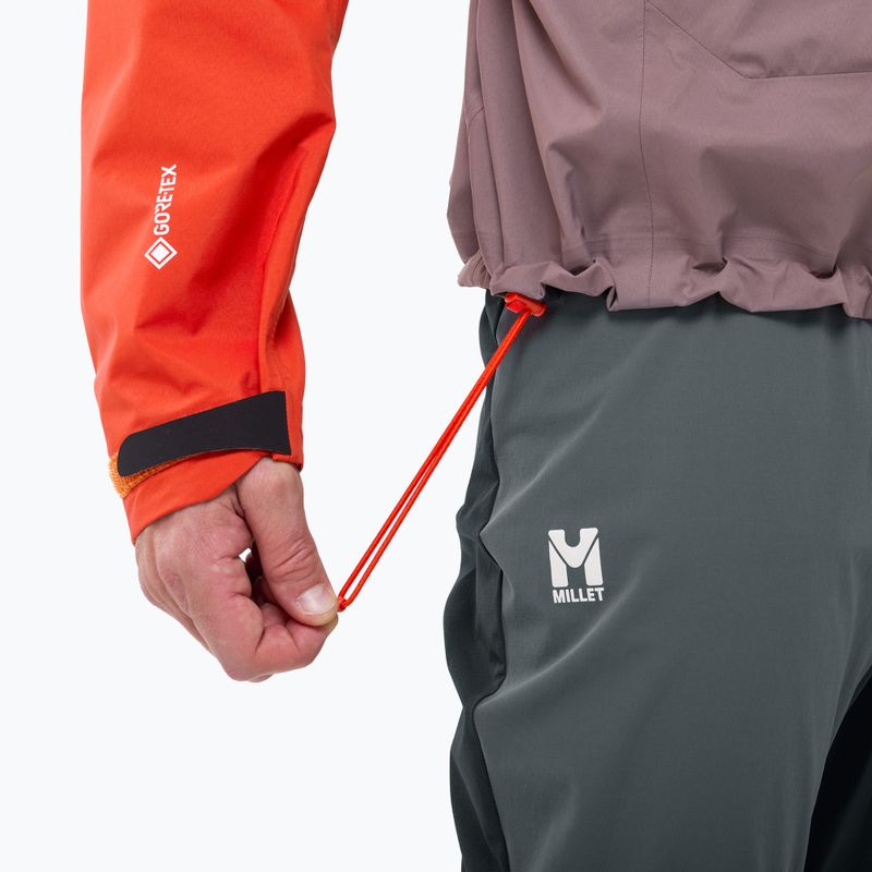 Pánská nepromokavá bunda Millet Kamet Gore-Tex Jacket paprika/pepper 9