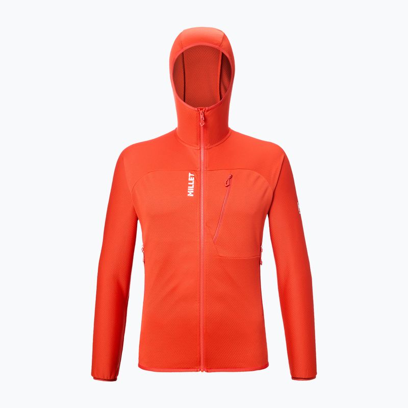Pánská trekingová mikina Millet Lokka Hoodie III paprika